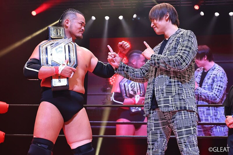 【GLEAT】伊藤が関本ジャーマン葬でLIDET UWF王座会心V2 「やっと周年大会で勝てたぞ!」