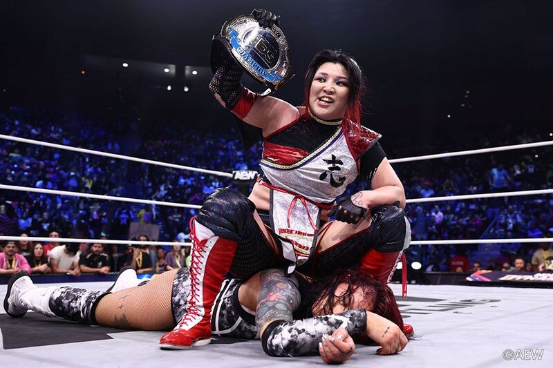 【AEW】舞華TBS王座獲りならず サバイバル6WAY戦制した志田光が新王者に