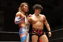 【DRAGONGATE】ブレイブゲート王者・田中が新ユニットのメンバーに木村を指名 「これから俺と一緒にやってくぞ!」