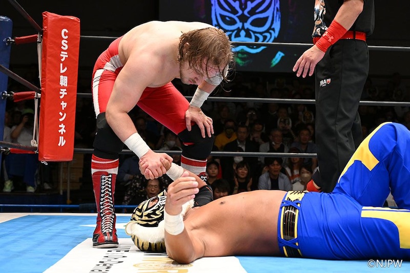【新日本】“ダイナマイト・キッドの甥”ビリントンが初の新日本マットでタイガーと熱戦ドロー 再来日に意欲