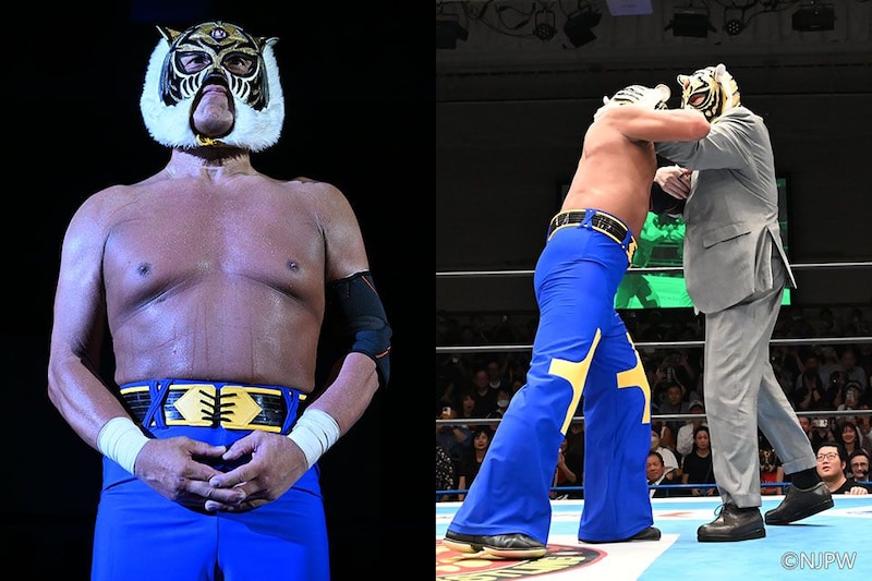 【新日本】タイガーが師匠・初代タイガーと最後のロックアップ 完全燃焼で31年の猛虎伝説に幕