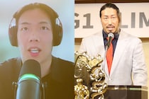 【新日本】TAKESHITAがIWGP王者での来年1・4メイン見据えて連覇宣言 辻は史上3人目のIWGP王者優勝で「過去最高に盛り上げる」 『G1 CLIMAX 36』Aブロック会見