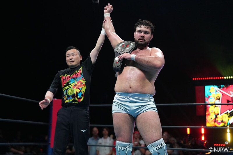 【新日本】初出場・ウルフが新コスでG1出陣 HENARE真っ向撃破で初白星