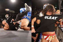 【DRAGONGATE】パンチが憧れカシンと対戦で万感15周年 暴走カシンはYAMATOにGLEAT Tシャツ強制着用