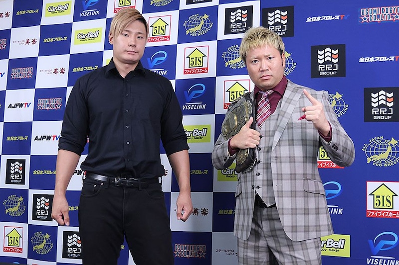 【全日本】三冠V8戦へ宮原断言、綾部の二大兵器「俺に通用することはない」 綾部は初戴冠による「絶望の夏」予告