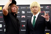【NOAH】清宮「興味本位なら二度とGHC口にするな」、内藤「思い入れはゼロ、でも興味津々」 大阪シングル戦へ直前会見