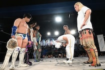 【DDT】正田&高鹿&佐藤がファンドラ撃破でKO-D6人タッグ王座V6 8・11両国でKANON&納谷&ビエント迎撃へ
