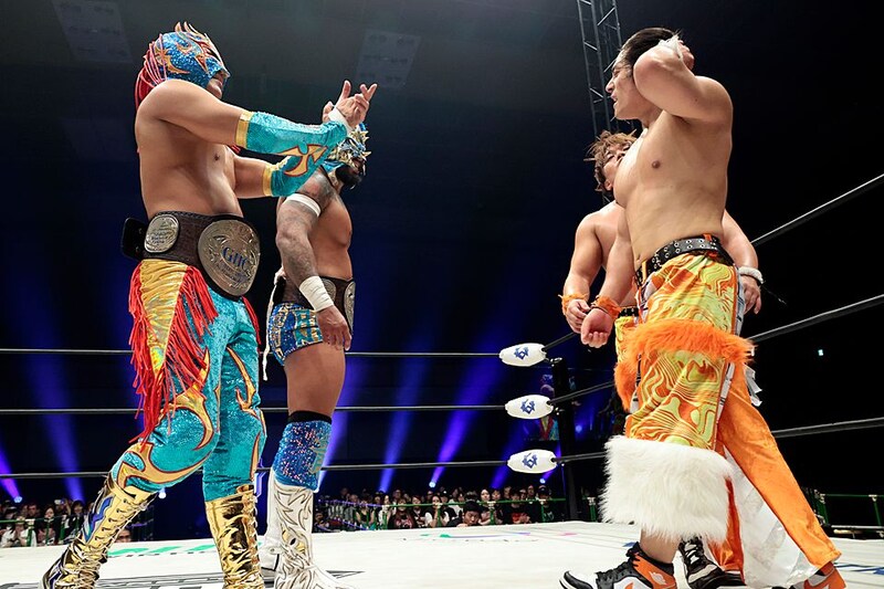 【NOAH】“ジャッキーリータ”退けベイン&アレハがGHCジュニアタッグV4 大阪ビッグマッチ・オープニング制す