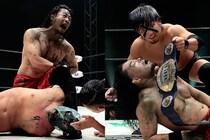 【NOAH】BUSHI返り討ち、EitaがGHCジュニアV2も屈辱半失神 リング下潜伏のカイが襲撃表明