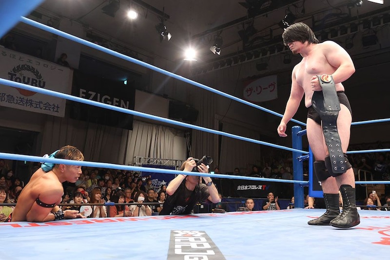 【全日本】田村が土井を直接ピン 世界ジュニア防衛戦へ「土井の熱さ伝わった」