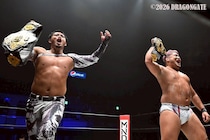 【DRAGONGATE】新タッグ“XenisS"吉岡&箕浦返り討ちでISHIN&加藤がツインゲート初防衛