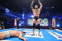 【新日本】ウルフが投げ技連発も…柔道着投入のゲイブが王者対決制して“一本勝ち”
