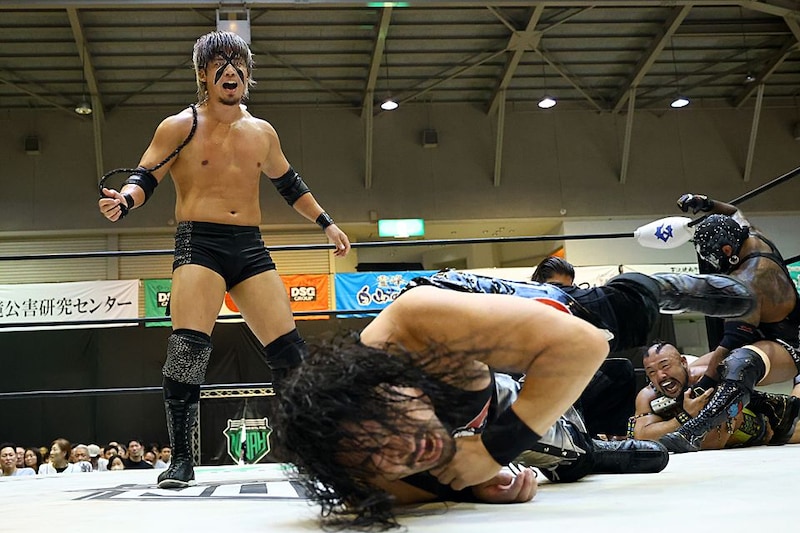 【NOAH】GHCジュニア戦へカイ先制「四角に囲まれたテーマパークでもっと遊ぼう、ねえ?Eitaさん」