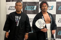 【ZERO1】火祭り決勝へオンライン会見 田中「中嶋勝彦が寝てるところで火祭り刀を抜く」、中嶋「火祭りごとZERO1を破壊する」