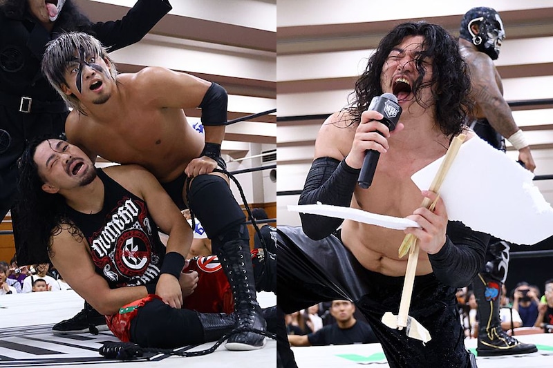 【NOAH】カイがEita無法ピンで前橋メイン締め OZAWAはヨシ・タツ誕生日に錯乱「救えなかったぁっ!」
