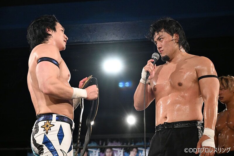 【DDT】MAOが王者・上野との両国最終前哨戦終えて宣言 「KO-D無差別級のベルト獲らないと、俺はここに並べない」