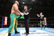 【新日本】ジェイクが反則偽装で同門オーカーンから3勝目強奪 乱闘寸前も和解