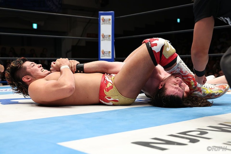 【新日本】上村がOSKAR逆転撃破で初のG1準決勝進出 辻戦へ「絶対に負けられない」