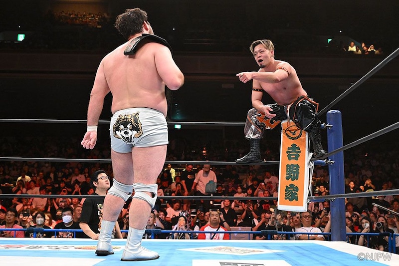 【新日本】藤田がNEVER王座に興味 王者・ウルフは「もっと興奮するような凄いもん見せてくれ」
