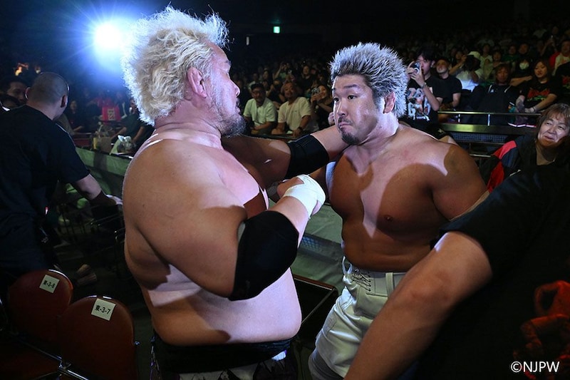【新日本】元GBHとK.O.Bに遺恨ぼっ発 矢野がOSKARピン、真壁とIceは大乱闘