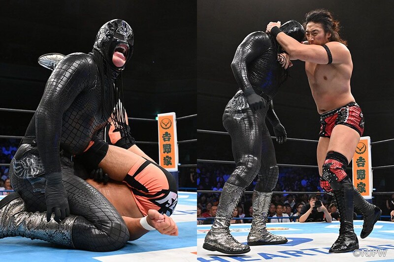 【新日本】H.O.Tのシュン始動 無法連係で小島に完勝、TAKESHITAはTV王座戦を提案