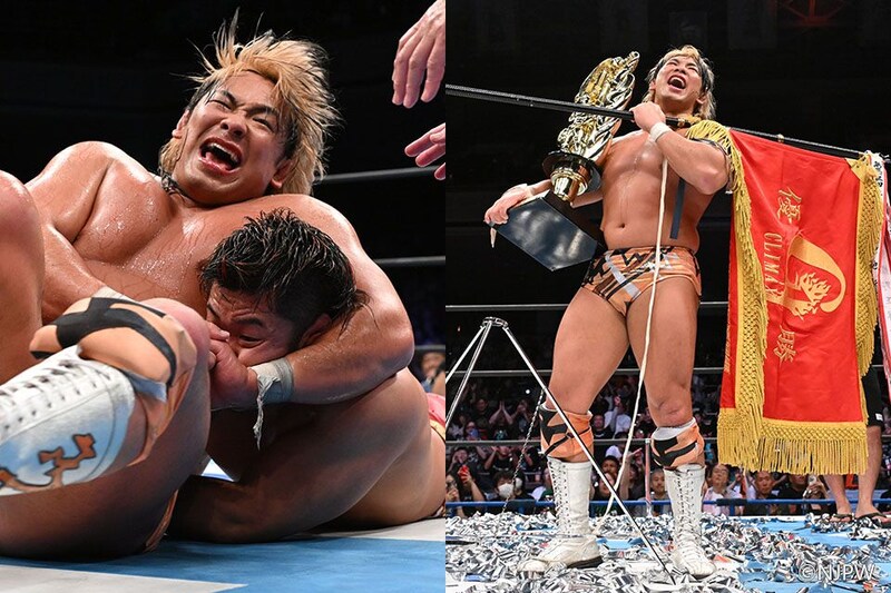 【新日本】大岩が上村との“ニュースタンダード”対決制してG1初制覇 天山の前で「令和の夏男」宣言