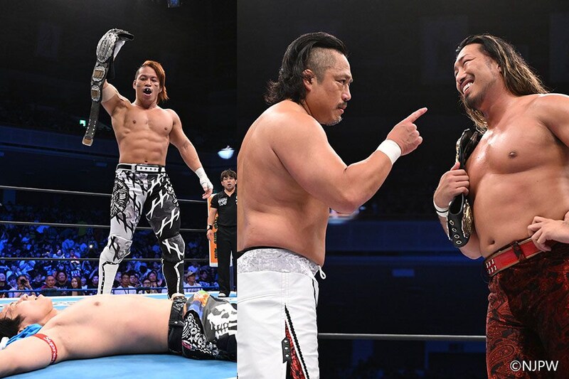 【新日本】石森が王者YOHピンでIWGPジュニア名乗り 後藤はIWGP王者・辻に挑戦表明