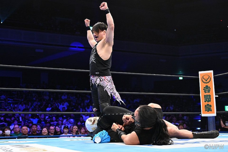 【新日本】DOUKI&SHOがジュニアタッグ王座挑戦をアピール 「ワシらの所有物を取り返しに来ただけじゃ」