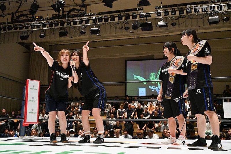 【スターダム】古沢&梨杏が8・23両国でのNEW BLOODタッグ挑戦を要求 王者さくららも受諾
