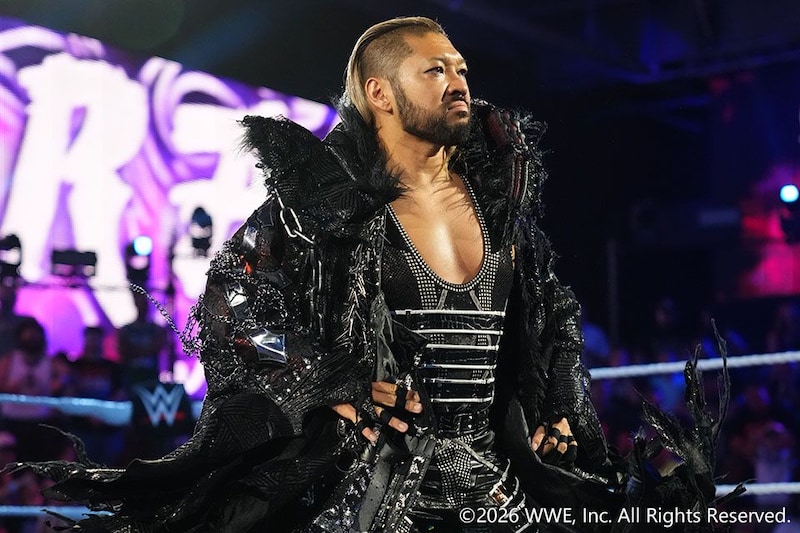 【WWE】NARAKUが1ヵ月ぶり登場 毒霧噴射でドレイク援護射撃