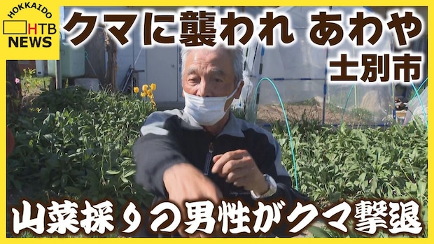 【九死に一生】突然現れたクマが覆いかぶさり…クマと格闘し撃退した男性が当時の状況を語る