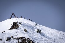 初開催のFISフリーライド世界選手権。出場者、笹田知里の応援プロジェクト