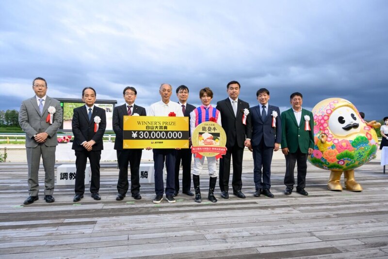 【白山大賞典】森師「目標はチャンピオンズカップ」ジャスパーロブスト、中9日出走で重賞初制覇