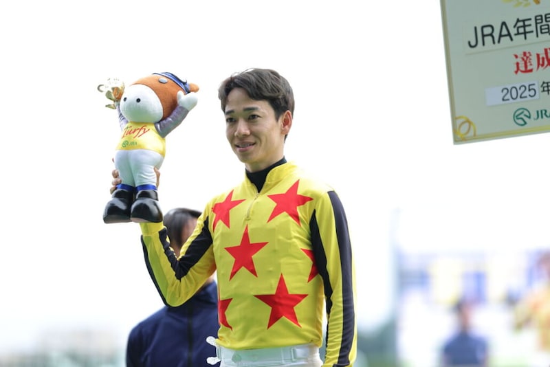 松山弘平騎手 6年連続JRA年間100勝達成