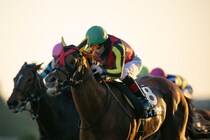 【ドンカスターC 】C.ルメール騎乗 ガイアメンテが人気に応える