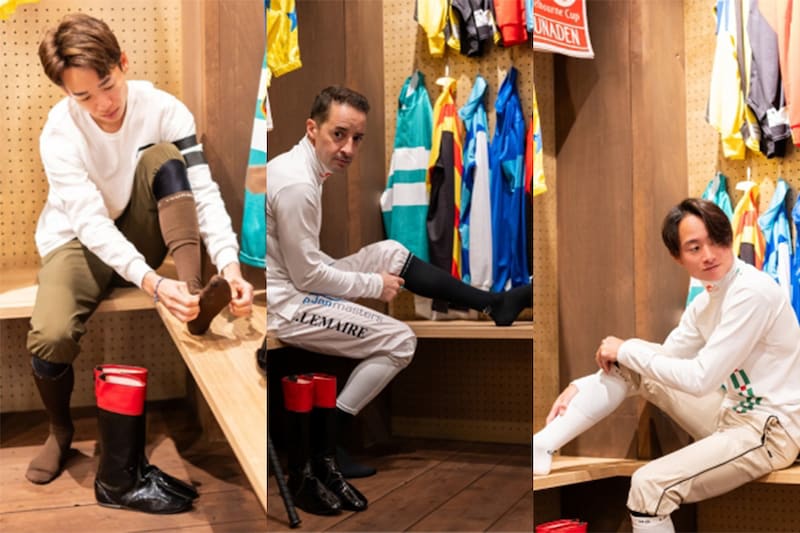 ルメール発「CL by C.ルメール」、日本製“競馬用パフォーマンスソックス”発売　松山・岩田と共同開発の3モデル