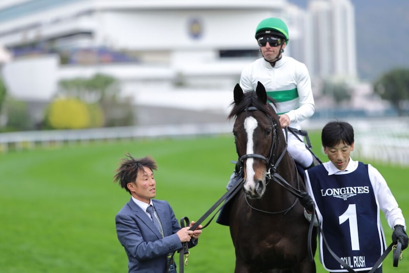 【香港マイル】C.デムーロ「勝ち馬が本当に強かった」ソウルラッシュ、ラストランは2着