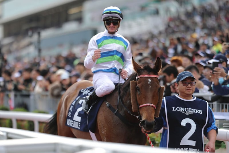 【香港マイル】パートン「苦しいところから立て直して勝てた」レース後ジョッキーコメント