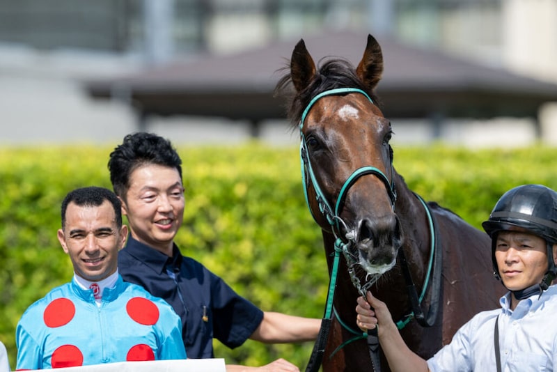 【新馬/中山5R】モレイラ騎乗 エピックフライトが人気に応える