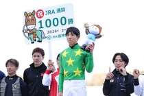 北村友一騎手 JRA通算1000勝達成