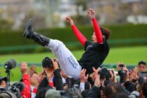 藤岡佑介、土曜阪神でラストライド――万感の引退式「ジョッキーという仕事が大好きでした」