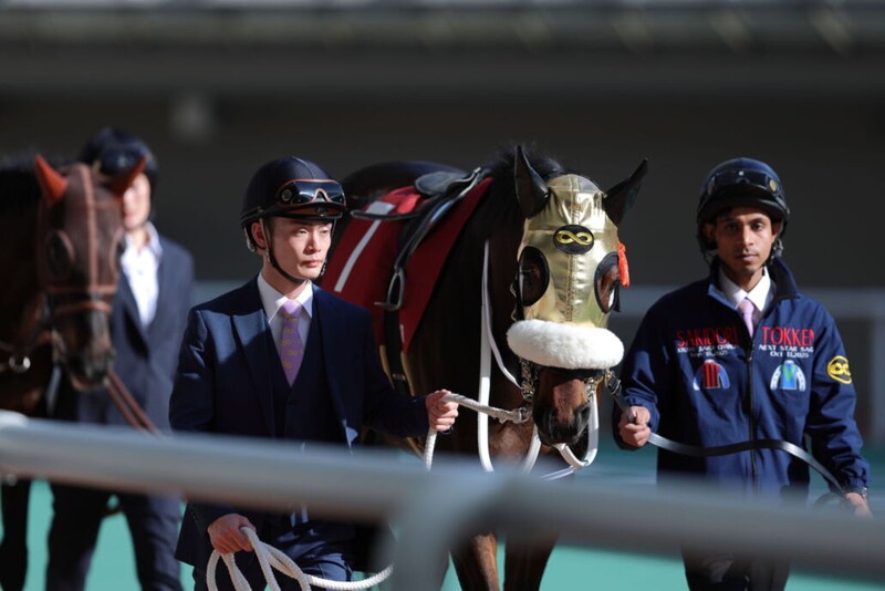 元JRA騎手・永野猛蔵さんが阪神に…サキドリトッケンの曳き手として登場
