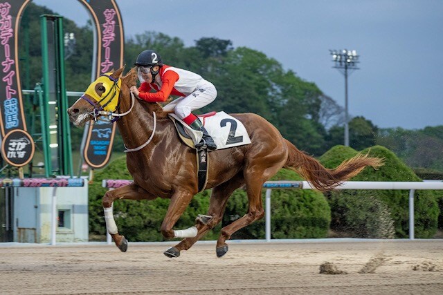 【佐賀競馬】ルーキー後藤武蔵騎手が初勝利