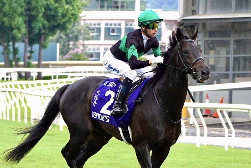 【香港競馬】ディープモンスターは不利受け惜しい3着…モレイラ「痛かったけど…」