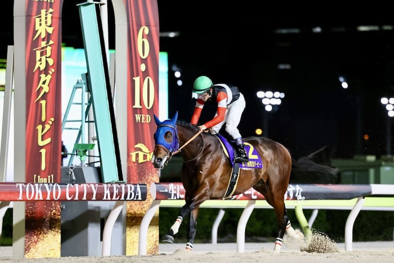 【東京ダービー】強い!フィンガーが二冠達成…戸崎圭太騎手と鮮やか逃げ切りV