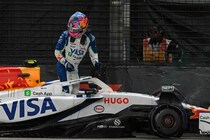 フリー走行で2日連続のクラッシュ。痛手負い予選Q2敗退のローソン反省「本当に情けない」