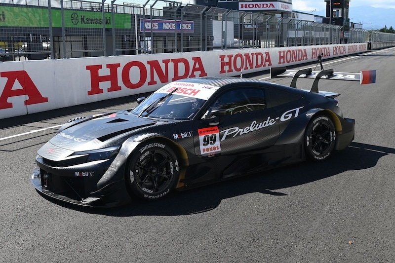“プレリュードGT”がもてぎで走る！　スーパーGT最終戦でホンダ新型GT500プロトタイプのデモラン実施