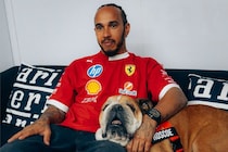 ハミルトン、レゴで出来た”立体的”亡き愛犬ロスコーをファンから贈られ感激「みんなのサポートが心強い支えになっている」