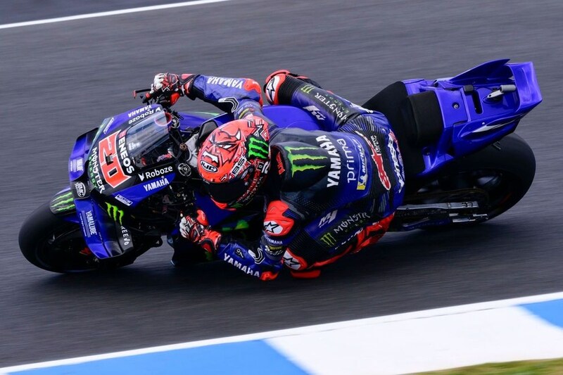 クアルタラロ、新レコード記録してポールポジション獲得！　母国戦ミラー大健闘3番手｜MotoGPオーストラリアGP予選