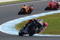 【MotoGP】ポールから7位、スプリント失速したクアルタラロは「タイヤ選択をミスった」｜オーストラリアGP